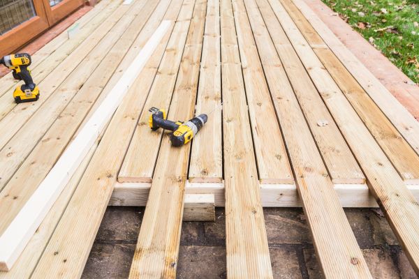 Damaged Deck Boards Repair in Longmont