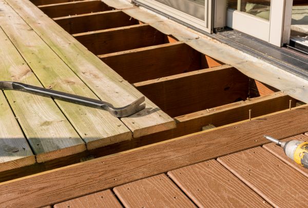 Old Deck Repair in Longmont