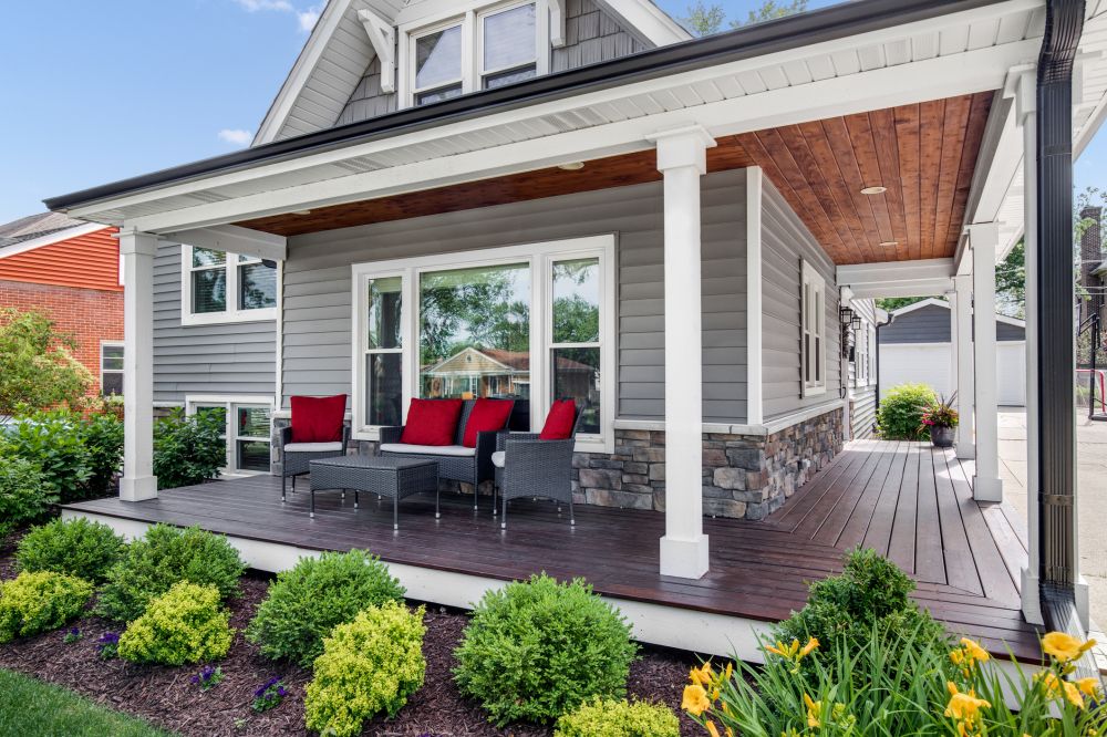 Porch Pillar Repair in Longmont