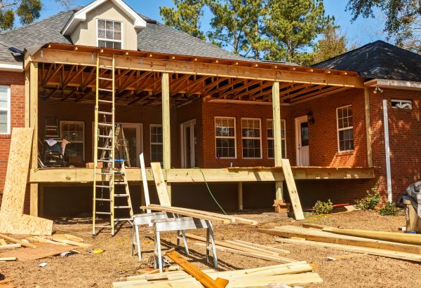 Sagging Deck Repair in Longmont