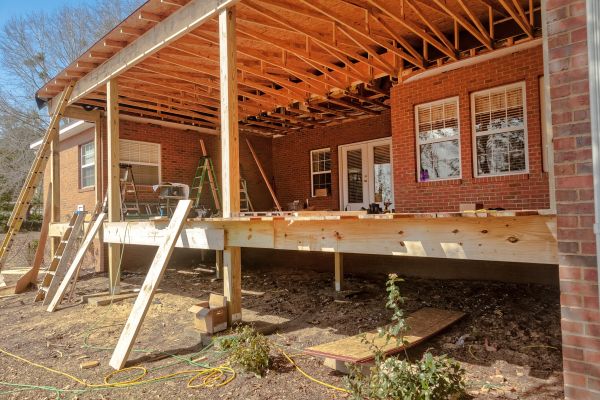 Porch Columns Installation in Longmont