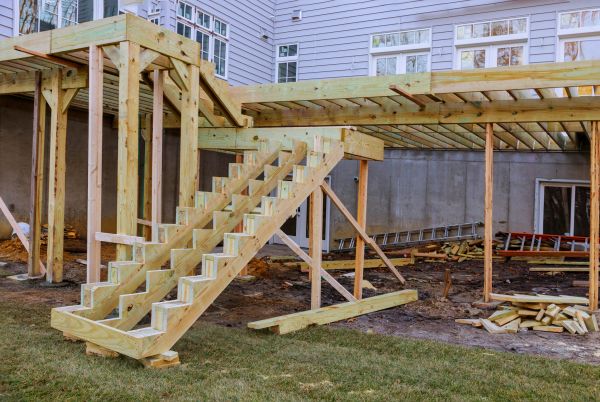 Deck Post Replacement in Longmont