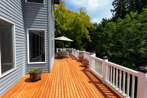 Cost of Cedar Deck Construction in Longmont