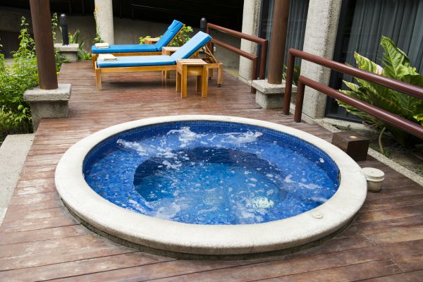 Hot Tub Deck Construction in Longmont