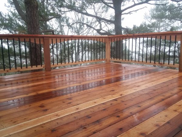 Cedar Deck Repair in Longmont