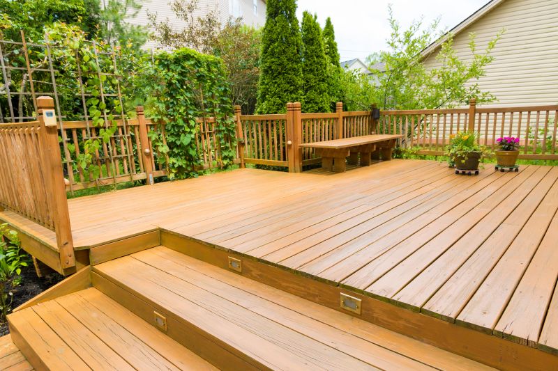 Deck with Built-in Seating